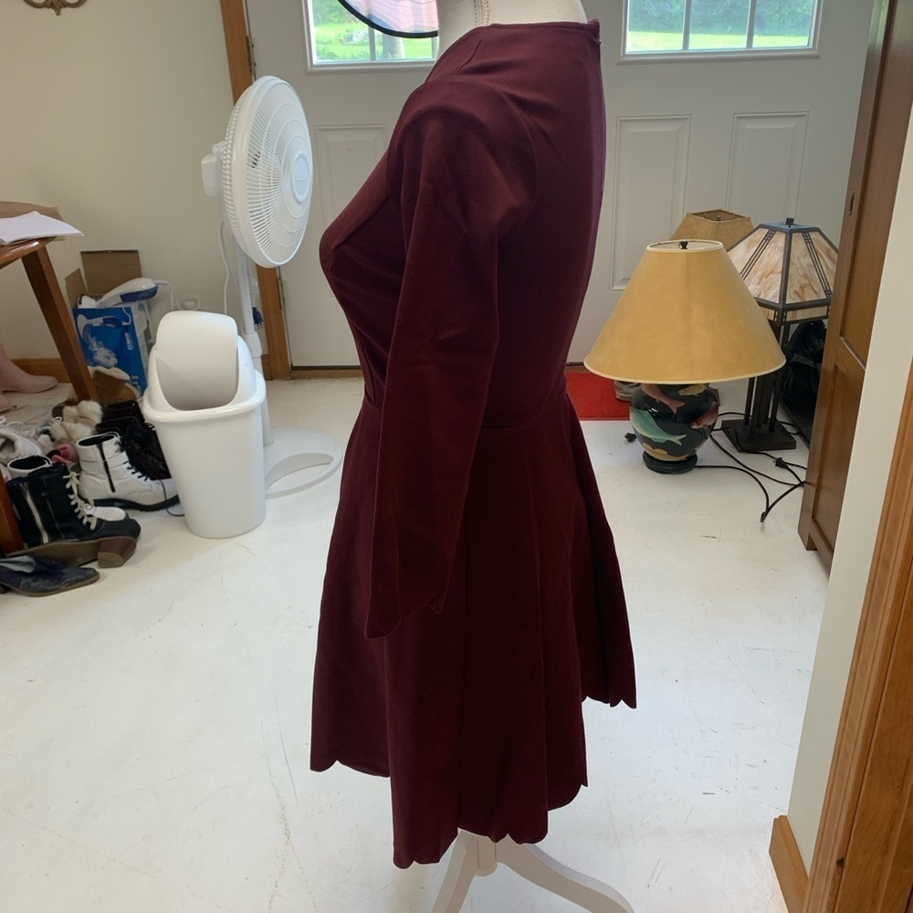 Lulu’s mini/knee length skater dress NEW XS 17 in pit L-34 in - Picture 3 of 5